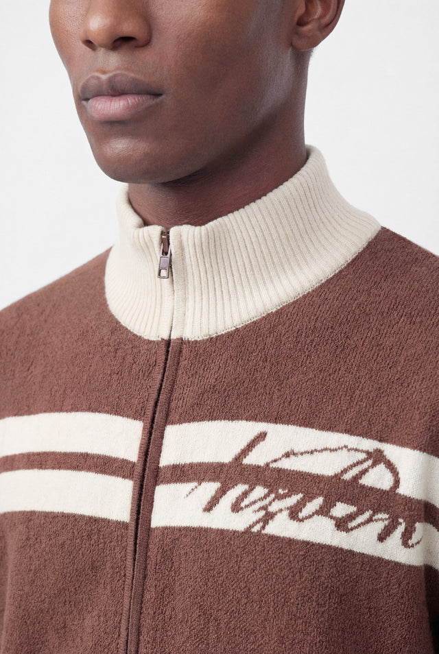 LUNAR HORSE ZIP-UP KNIT